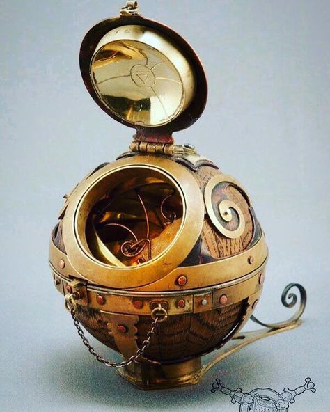 Repost @professorcognome ・・・ #steampunk orb, anyone? What’s it do? #clockwork #snitch? #retrofuture #multifandom ... . . . #steampunks… Planes Of Existence, Fae Folk, Steampunk Gadgets, The Fae, Art Steampunk, Other World, Steampunk Decor, Style Steampunk, Brass Rings