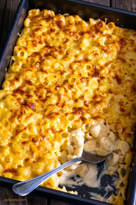 Mac And Cheese Receta, Pasta Italiana, Canada Food, Spanish Food, Mac N Cheese, Korean Food, Mac And Cheese, Thanksgiving Recipes, Macaroni And Cheese