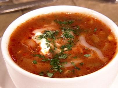 Get Giada De Laurentiis's Giada's Racheal Ray, Tortilla Soup Recipe, Rachel Ray, Stewed Tomatoes, Soups Stews Chilis, Giada De Laurentiis, Diced Chicken, Chicken Tortilla Soup, Soup Chili