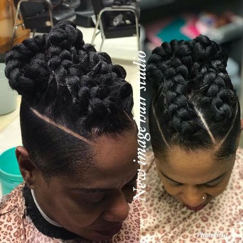 Braided Mohawk With Shaved Sides, Travel Braids, Shaved Sides Hairstyles, Braids With Shaved Sides, Cornrows Braids For Black Women, Braids Styling, Natural Braided Hairstyles, Shaved Side, Shaved Hair Designs