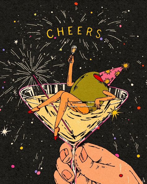 Cheers To The New Year, Peace And Joy, December 31, Motion, On Instagram, Instagram, Art