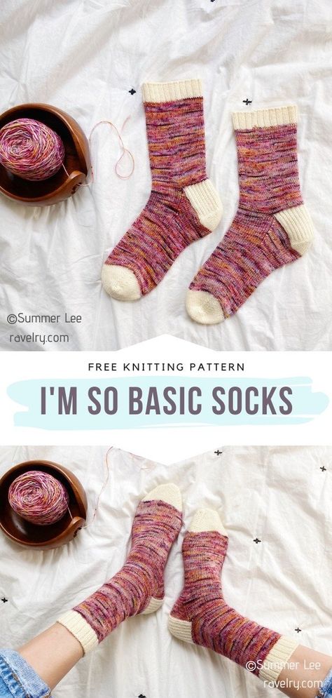 Knot Socks Pattern, Wool Socks Knitting Pattern, Simple Socks Knitting Pattern, Knit Sock Free Pattern, Basic Socks Knitting Pattern, Free Knitting Pattern Beginner, Free Pattern Knit Socks, Basic Sock Pattern, Knitting Socks Free Pattern