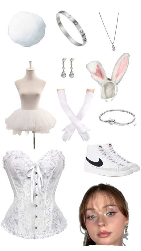 Halloween costume 👻🐇 Bunny Costume Halloween, Bunny Costume, Halloween Costume, Halloween Costumes, Easter, Halloween