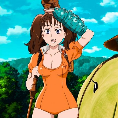 7ds Pfp, Diane Seven Deadly Sins, 7 Sins, Seven Deadly Sins Anime, 7 Deadly Sins, Deadly Sins, Anime Costumes, Seven Deadly Sins, Dragon Ball Art