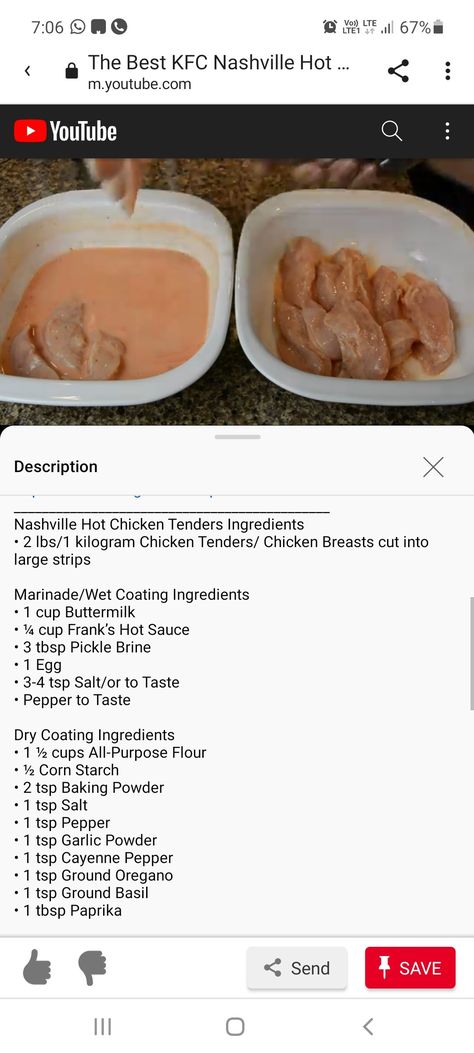 Chicken Tenders Marinade, Kfc Nashville Hot Chicken Tenders, Nashville Hot Chicken Tenders Recipe, Hot Chicken Tenders Recipe, Nashville Chicken Tenders, Nashville Hot Chicken Tenders, Hot Chicken Tenders, Nashville Chicken, Chicken Tenders Recipe