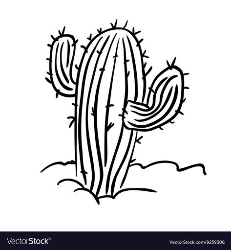 Black And White Cactus, Cactus Cartoon, Cactus Pictures, White Cactus, Cactus Vector, Cartoon Download, Cactus Illustration, Lemon Leaves, Quote Coloring Pages