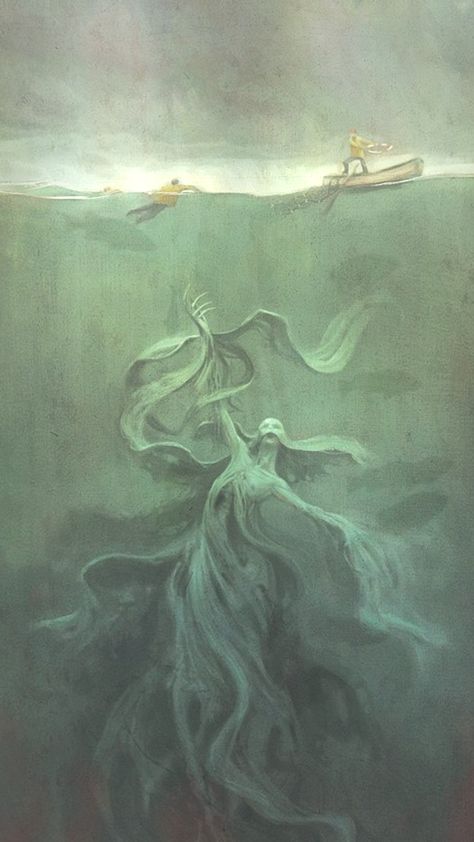 #siren #vintage #ocean #vintage Siren Mythical Creatures, Siren Symbolism, Scary Siren Aesthetic, Siren Core Aesthetic Wallpaper, Sea Siren Aesthetic, Ocean Symbolism, Mermaids Mythology, Siren Astethic, Siren Aesthetic Wallpaper