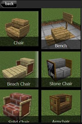 minecraft furniture guide outside - Google Search Minecraft Cool, Simple Garden Furniture Ideas, Minecraft Furniture Ideas, Construction Minecraft, Case Minecraft, Minecraft Decoration, Furniture Sketch, Bangunan Minecraft, Urban Exploring