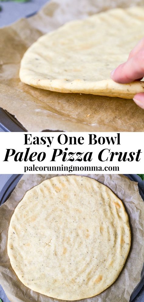 Paleo Pizza Crust, Pizza Craving, Paleo Running Momma, Paleo Pizza, Paleo Bread, Paleo Baking, Dairy Free Paleo, Craving Pizza, Easy Paleo