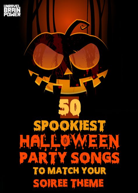 Halloween Party Songs, Cool Halloween Party, Creepy Music, Watching Horror Movies, October Activities, Halloween Songs, Party Songs, Halloween Music, Spooky Halloween Party