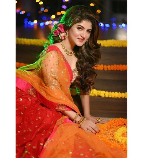 @divas_on_saree posted on their Instagram profile: “🌼🌼🌼🌼🌼🌼🌼🌼🌼🌼🌼🌼🌼🌼🌼🌼🌼 #sareelover #sarees #curvywomen #navel #curvyfashion #bongcrush #bonggirl…” What Did He Say, Celebrity Saree, Saree Looks, Gorgeous Saree, Bengali Language, Shiva Photos, Beauty Smile, Festival Of Lights, Saree Look