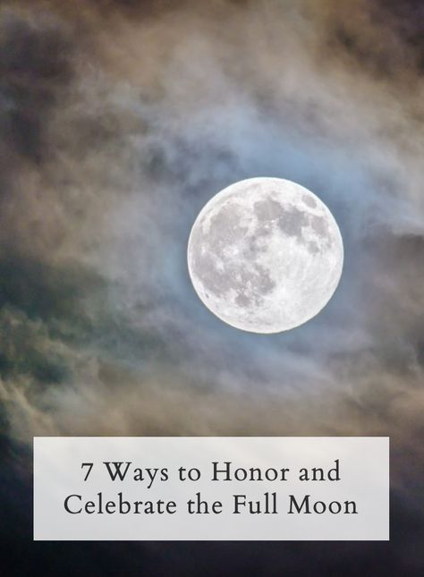 The full moon symbolizes completion, enlightenment, and the height of power. It is a time of celebration, gratitude, fullness, and letting go of that which weighs us down rather than lifting us up.  Many pagans celebrate the full moon each month with special rituals, commonly known as full moon rituals. The moon also plays an important role in secular witchcraft; many witches view the full moon as a source of power, wisdom, and inspiration in their magical workings. Full Moon Celebration, Full Moon Ceremony Circle, Cold Full Moon Ritual, Wolf Moon Ritual, Secular Witchcraft, Moon Worship, New Moon Magic, February Full Moon, Moon Taurus