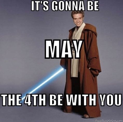 The funniest May the 4th Memes to Celebrate Star Wars Day! Star Wars Meme, Funny Star Wars Memes, May The Fourth Be With You, May The Fourth, Star Wars Jokes, May The 4th Be With You, May The 4th, Star Wars Day, The Force Is Strong