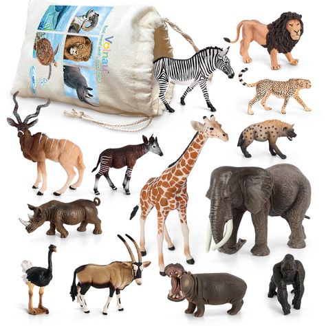 Toddler Christmas Decorations, Forest King, Amazon Animals, Animal Figurine Toys, Wild Animal Toys, Jungle Forest, Montessori Toddler Activities, Africa Animals, Animals Toys