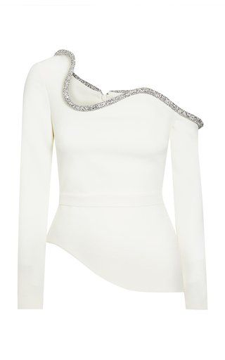 Asymmetric Top, Looks Party, Asymmetrical Tops, Bijoux Diy, Simple Elegance, Lookbook Outfits, Looks Vintage, White Fashion, Moda Operandi