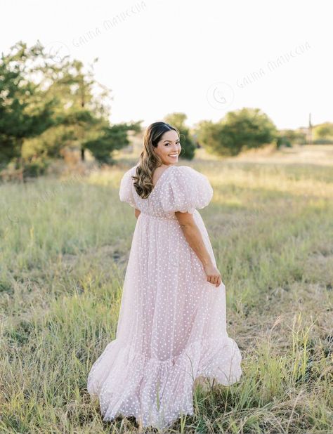 Blush Maternity Dress For Photo Shoot Baby Shower Dress Long Maternity Dress, Blush Maternity Dress, Tulle Maternity Dress, Dusty Blue Dress, Blush Pink Dress, Maternity Dresses For Baby Shower, Baby Shower Dress, Long Sleeve Maternity Dress, Maternity Long Dress