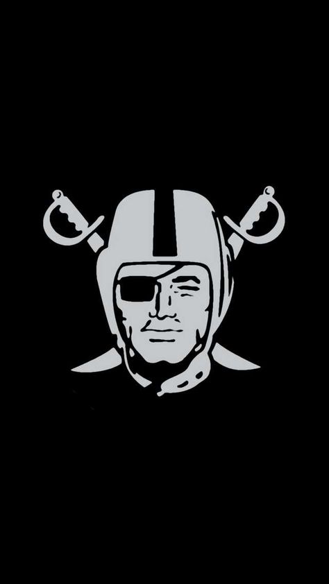 "Minimalistic" NFL backgrounds (AFC West) - Imgur Oakland Raiders Wallpapers, Oakland Raiders Fans, Raiders Wallpaper, Raiders Stuff, Oakland Raiders Logo, Raiders Baby, Raiders Girl, Oakland Raiders Football, Nfl Raiders