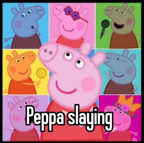 Peppa Pig Taylor Swift, Peppa Pig Quotes, Peppa Pig Whisper, Cursed Peppa, Pigs Quote, Swiftie Core, Peppa Pig Funny, Holloween Makeup, Funny Looking Cats