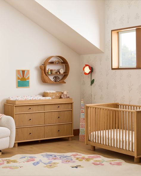 Nursery changing table decor