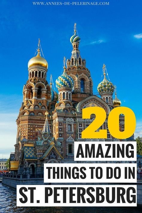 The 20 best things to do in St. Petersburg, Russia. A detailed travel guide to the former Russian capital with all the top tourist attractions and points of interest in St. Petersburg. Learn what to see, where to stay and when to visit St. Petersburg and plan your perfect itinerary. Visit the Hermitage Museum, Peterhof Palace and the Peter and Paul Fortress - there are just so many things to see in St. Petersburg it will blow your mind. #Stpetersburg #Russia #travel #city #travelguide #europe Visit Russia, Russia Travel, Funny Travel, Eastern Europe Travel, Travel Clothes, Saint Petersburg Russia, Backpacking Europe, Have Inspiration, St Petersburg Russia