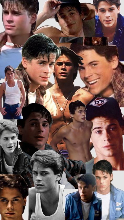 Sodapop Curtis wallpaper #sodapopcurtis Soda Pop Curtis, Rob Lowe 80s, Outsiders Sodapop, The Outsiders Sodapop, Basic White Boy, Sodapop Curtis, The Outsiders Imagines, The Outsiders Greasers, 80s Actors