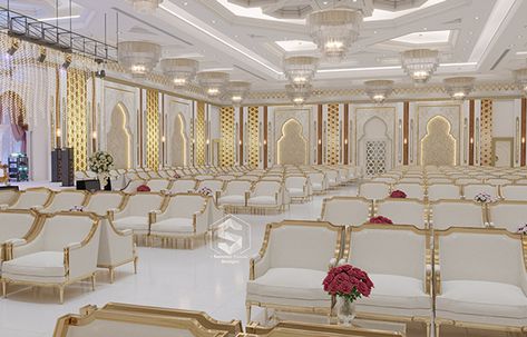 Party Hall Design, Marriage Hall Design, Wedding Hall Design, Luxury Hall, Ballroom Design, Hall Sofa, Marriage Hall, Wedding Banquet Hall, Hall Painting