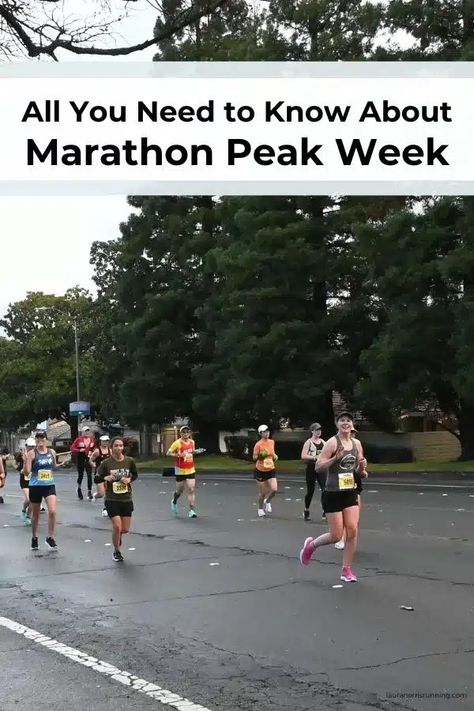 The Essentials of Peak Week For Marathon Training Marathon Taper, Marathon Workouts, Peak Week, Tempo Run, Muscle Protein, Endurance Training, Boston Marathon, Hard Workout, Marathon Runners