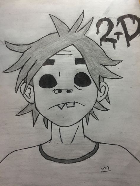 #gorillaz #2d #drawing Gorillaz Drawing Easy, 2d Gorillaz Drawing, Gorillaz Drawing, Gorillaz 2d, 2d Drawing, Gorillaz Art, Sketchbook Cover, Graffiti Style Art, Graffiti Drawing