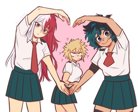 Gender Swap Anime, 5 Anime, Hero Girl, Boku No Hero Academia Funny, Izu, Anime Girlxgirl, Anime Crossover, My Hero Academia Episodes, Hero Academia Characters