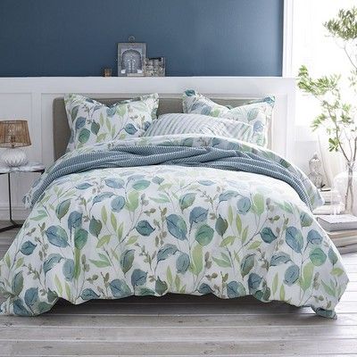 Leaf Bedding, Creative Bedroom, White Comforter, Full Duvet Cover, Bedroom Renovation, The Company Store, Material Bed, Bedroom Layouts, King Duvet Cover