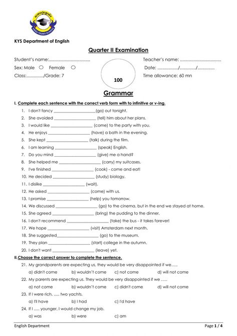 Grade 7 English Worksheets, Grade 6 English, How To Teach Grammar, 7th Grade English, Free Reading Comprehension Worksheets, 6th Grade Worksheets, Punctuation Worksheets, English Adjectives, Good Grammar