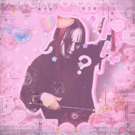 I missed the watermark sorry #joeyjordison #slipknot #cutecore Slipknot, I Missed