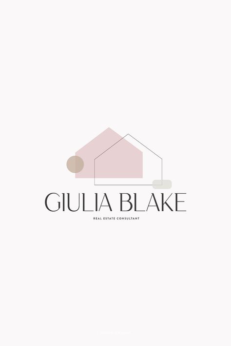 Interior Firm Logo, House Logo Design Creative, Interior Design Business Card, Interior Design Logo Inspiration, Home Decor Logo, Interior Design Vector, Home Logo Design, Interior Designer Business Card, Logo House