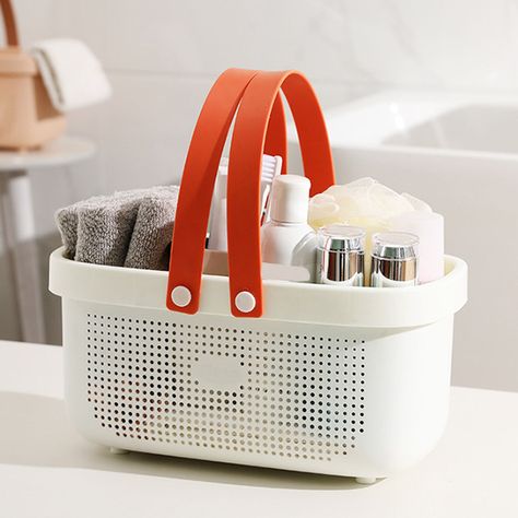 Feature:1. LARGE CAPACITY: Shower toiletry organizer bin is designed with large capacity, which can hold a wide range of bathing products to meet your various bathing needs. 2. EFFECTIVE DRAINAGE: The well designed basket structure can effectively drain water and prevent slipping, keeping bath supplies dry and tidy. 3. MULTIFUNCTIONAL: The organizer basket is not only suitable for bathing supplies, but also can be used to store toiletries, cosmetics and so on. 4. LIGHTWEIGHT PORTABLE: Handheld design, lightweight and easy to carry, convenient to carry to the bathhouse, travel or other places. 5. PLASTIC MATERIAL: Portable shower basket bin is made of plastic material, sturdy and durable, waterproof and moist proof, suitable for use in the bathroom. Specification: Item Type: Plastic Storage Shower Caddy Storage, Bath Organizer, Bathroom Caddy, Shower Bathtub, Bathroom Basket Storage, Bathroom Baskets, Bath Organization, Portable Shower, Sewing Supplies Storage