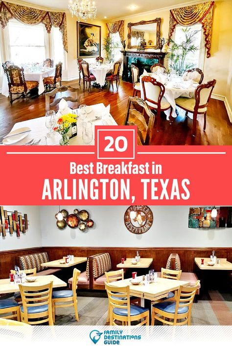 Want to see the places to go for the best breakfast in Arlington, TX? We’re FamilyDestinationsGuide, and we’re here to help: From cute cafes to incredible restaurants, to local foodie spots and hidden gems, discover the BEST Arlington breakfast spots - so you get memories that last a lifetime! #arlington #arlingtonbreakfast #arlingtonbreakfastrestaurants #placestoeatarlington Arlington Tx Restaurants, Arlington Texas Restaurants, Texas Breakfast, 50 States Travel, Texas Restaurants, Texas Restaurant, Texas Places, Breakfast Places, Healthy Restaurant