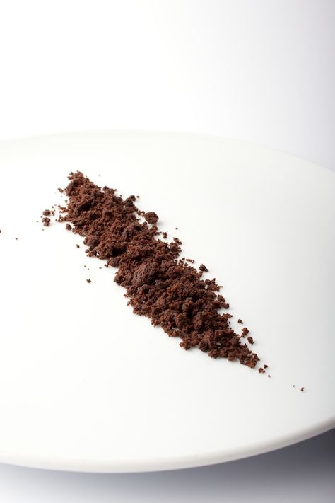 Chocolate Soil | Gastronomixs Soil Recipe, Chocolate Soil, Lemon Ricotta Cake, Cake Lemon, Strawberry Compote, Ricotta Cake, Lemon Glaze, Lemon Ricotta, Earl Grey