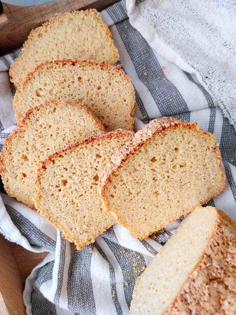 Easy 100% Millet Bread (Gluten-Free) - Natasha's Home Gluten Free Bread Recipe Easy, Millet Bread, Lectin Free Foods, Gluten Free Sourdough Bread, Buckwheat Bread, Almond Bread, Millet Flour, Millet Recipes, Gluten Free Sourdough