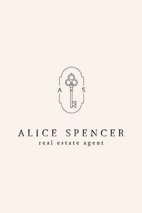 Real Estate Tattoo Ideas, Real Estate Branding Ideas, Arms Pilates, Real Estate Graphic Design, Real Estate Agent Aesthetic, Real Estate Logo Ideas, Key Logo Design, Pillar Logo, Realtor Logos