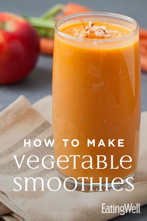 Here's a guide to making healthy vegetable smoothies including the best and worst vegetables to use. And, find out if they're good for weight loss and how to get picky eaters on board. #smoothies #smoothierecipes #healthysmoothies #smoothieideas #recipe #eatingwell #healthy Vegetable Smoothie Recipes, Fruit Vegetable Smoothie, Smoothies Healthy, Veggie Smoothies, Protein Smoothies, Natural Detox Drinks, Healthy Vegetable, Smoothie Detox, Detox Drinks Recipes