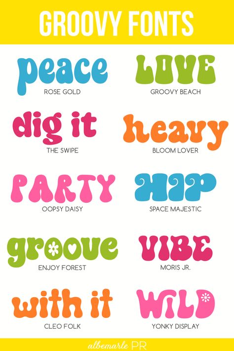 10 Groovy Fonts for Craft Projects Groovy Hand Lettering, Groovy Lettering Fonts, Can A Fonts, Decorative Fonts Hand Drawn, Groovy Free Fonts, Free Groovy Retro Fonts, Funky Fonts Hand Lettering, Groovy Font Dafont, Groovy Letters Alphabet