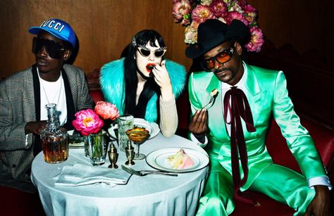 Gucci Campaign, Gucci Love Parade, Mert And Marcus, Love Parade, Liu Wen, Gucci Spring, Hollywood Boulevard, Snoop Dog, Hollywood Party