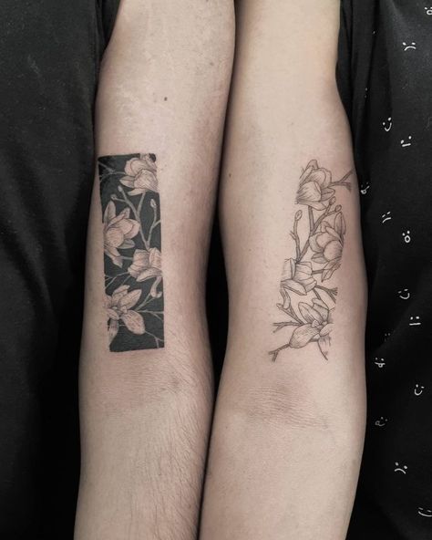 Mom And Daughter Tattoo, Square Tattoo, Tattoos Japanese, Mom And Daughter Tattoos, Maching Tattoos, Mom Daughter Tattoos, Daughter Tattoo, Framed Tattoo, Sibling Tattoos