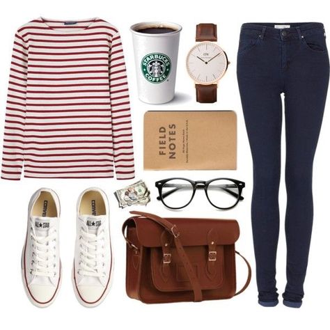 casual Converse Outfits, Stile Preppy, Paris Mode, Casual Preppy Outfits, Moda Jeans, Hipster Outfits, Outfits With Converse, Mode Casual, Stil Inspiration