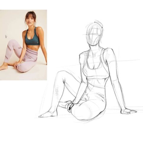 Human Figures In Different Poses, Human Figure Sketches With Clothes, Human Figure Sketches Pose Reference, How To Draw Human Figures, Human Figure Poses, Human Figure Reference, Body Figure Sketch, Figure Study Drawing, Drawing Body Proportions