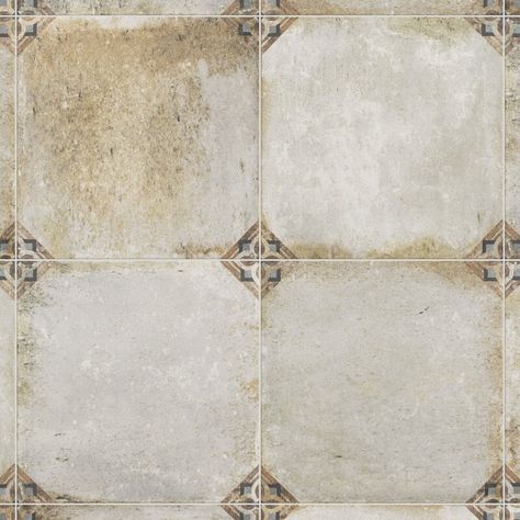 EliteTile DAnticatto Décor Savona 9" x 9" Porcelain Field Floor Use Tile & Reviews | Wayfair Stone Look Wall, Patterned Wall, Merola Tile, Tile Projects, Porcelain Floor, Ceramic Floor, Tile Work, Porcelain Floor Tiles, Natural Stone Tile