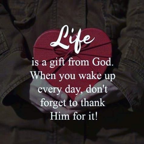 Thank You God for the gift of Life!💖 Growing Old Together, Life Is A Gift, Wake Up Call, Thank You God, Faith Inspiration, Christian Quotes Inspirational, Morning Wish, Good Morning Wishes, Christian Inspiration