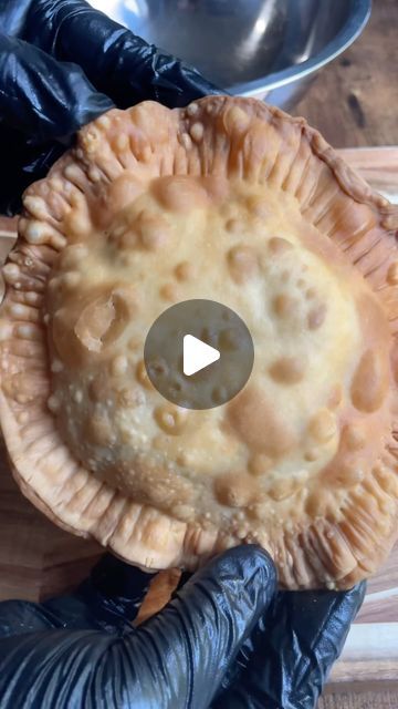 Edgardo Jose Verdejo on Instagram: "Big Back Empanada 👨🏽‍🍳

Ingredients : 

- 1 cup ground beef 
- tablespoon oil 
- 1/4 cup chopped onion
- 1/4 cup chopped red bell pepper 
- 1 1/2 tsp sazon @healthyrican 
- 1 1/2 tsp adobo @healthyrican 
- 1 1/2 tsp garlic powder 
- 1 1/2 tsp chili powder 
- 1 1/4 tsp cumin 
- pinch of salt & black pepper 
- 1/2 cup mix cheese 
- thick cut mozzarella cheese 
- 1 oz tomato sauce 
- 4 - 6 empanada disc ( bought at store ) 

Instructions : 

Over a medium high heat lest sear the onions and red bell peppers till they are translucent.
Now add in your ground beef and break it down nicely.
Add your sofrito, sazon, adobo, garlic, chili powder, cumin mix everything well together while still searing on medium high. 
Continue with adding the tomato sauce & mixed Empanada Discs, Red Bell Peppers, Caesar Salad, Adobo, Red Bell Pepper, Pinch Of Salt, Bell Pepper, Chopped Onions, Chili Powder