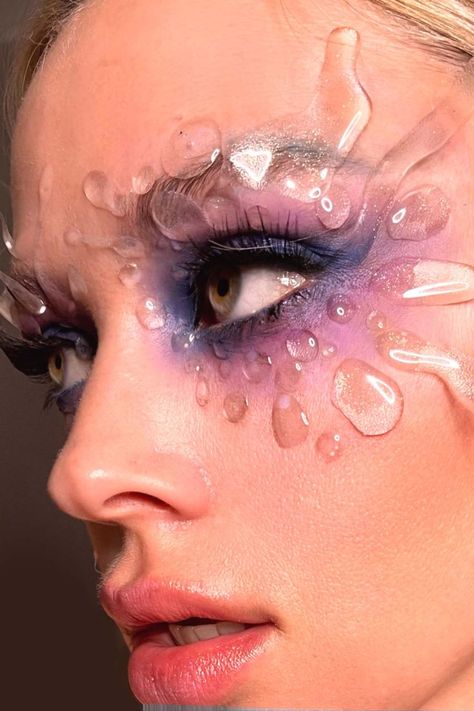 Water Makeup Looks, Makeup Creative, Water Fairy, Books On Amazon, Pride Makeup, Avant Garde Makeup, Magical Makeup, Photoshoot Makeup, Hot Makeup