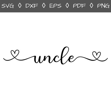 Uncle Svg, Rainbow Baby Onesie, Uncle To Be, Blue Flower Wallpaper, Rainbow Photo, Family Svg, Rainbow Nursery, A Font, Valentines Svg