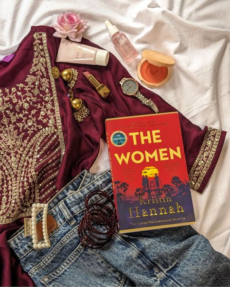 book tour stop❤️‍🩹 @panmacmillanindia @kristinhannahauthor I'm currently reading"The Women" by Kristin Hannah, and it's everything I anticipated and more. From the moment I started reading this book, I was transported to a tumultuous world where bravery knows no gender. Frankie McGrath, the protagonist, isn't just a character; she's a beacon of resilience, navigating the chaos of war with a determination that's both inspiring and heart-wrenching. With each turn of the page, I find myself roo... The Women Kristin Hannah Aesthetic, Kristin Hannah, Fig Leaf, No Gender, Currently Reading, Book Tour, Work Style, A Character, The Chaos